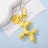 Chaveiro Cachorro de Balão Desenho Animado Pingente de Bolsa de Resina Gelatinosa Pequeno Presente Criativo Brinde Promocional Lote Misto Chaveiros