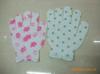 [En Stock al por Mayor] Guantes Exfoliantes de Baño de Cinco Dedos, Guantes Estampados Multifuncionales para Bañarse y Limpiar