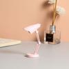 Mini Luminária de Mesa Criativa LED Dobrável Portátil Pequena Luz Noturna Magnética Cor Quente Proteção Ocular Luminária de Mesa para Leitura com Clipe