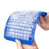 Molde de Silicona para Cubitos de Hielo con 160 Cuadros Pequeños, Molde de Hielo de Silicona para Hacer Cubitos de Hielo, en Stock