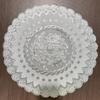 Mantel Redondo de Plástico de 38 cm Bandeja Bronceada Alfombrilla Antideslizante Mantel Aislante Térmico Paño para Plato de Cena Base para Jarrón