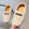2026 Novo Estilo Sapatos de Pano Slip-On para Meninos, Mocassins Infantis de Primavera, Outono e Verão, Tênis Estilo Coreano, Sapatos Casuais para Meninos