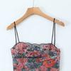 Vestido Nuevo Venta al por Mayor Mini Falda Slim con Tirantes Comercio Exterior Rosa Estilo Europeo y Americano Primavera Lentejuelas Color de la Imagen