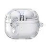 Adequado para Capa de Fone de Ouvido Samsung Galaxy Buds3 Pro, Trava Transparente para Evitar que a Tampa Caia, Capa Protetora para Buds3, Antiderrapante