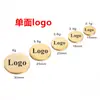 En stock Espejo Acero Inoxidable No Poroso Circular Tallado Colgante Brillante -30mm Multitamaño Accesorios para Joyería DIY