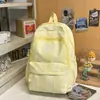 Mochila Pequeña Dulce y Linda para Niña de Nuevo Estilo Primaveral de Alto Valor Estético para Salidas de Primavera, Bolso Escolar Estilo Universitario a Cuadros para Estudiante