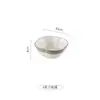 Platos Sencillos Grises de Alta Calidad Estilo Frío Vajilla de Cerámica para el Hogar Tazón Grande para Sopa con Asas Plato para Pescado Plato para Comida Occidental