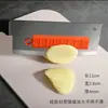 Tabla de cortar de silicona Cuchillo antiadherente Artefacto Cuchillo doméstico Hoja de cuchillo Adsorción magnética Rebanar Rodajas de patata Cuchillo antiadherente Herramienta de cocina doméstica