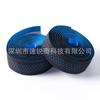 Fita de guidão de bicicleta de estrada fita de guidão de bicicleta voo morto antiderrapante respirável absorvente de suor fita de guidão de silicone fita de guidão de couro PU