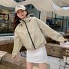 2025 Primavera y Otoño Nueva Era Reductor Versátil Cómodo Agradable a la Piel Casual Moda Alta Calidad Ropa de Trabajo Gabardina Tendencia