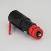 Enchufe de mechero rojo de doble propósito para coche y motocicleta, directo de fábrica
