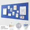 Adesivos de parede de feltro em estilo nórdico Quadro de feltro autoadesivo Exposição de trabalho de jardim de infância Quadro de cortiça Quadro de fotos Quadro de avisos