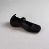 Versión de Cuero Suave~Zapatos Mary Jane Perezosos, de Moda, Cómodos, de Suela Suave para Mujer, Superficie de Satín, Sensación de Alta Gama, Zapatos de Tira Única y Boca Poco Profunda