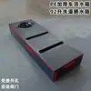 Tanque de Água para RV Carro de Jantar Móvel Montado no Teto Retangular Vertical e Horizontal Plástico Balde de Água Armazenamento de Água Grande Capacidade