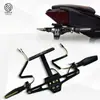 Accesorios de Modificación para Motocicleta Soporte Universal para Matrícula de Cola Corta con Luz LED y Juego Combinado de Luces Intermitentes