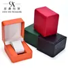 Estuche para Reloj de Cuero PU Caja de Embalaje para Reloj tipo concha Negra Caja para Reloj Caja de Almacenamiento para Correa de Muñeca de Hombre Reloj Mecánico Estilo de Negocios