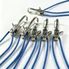 Juego de hebillas de cuerda de viento para exteriores para carpas de dosel, tensor autoblocante, reflectante, resistente al desgaste, cuerda a prueba de viento con bloqueo de rodillo metálico