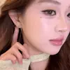 Pendientes de Lazo con Borlas para Mujer 2025 Nuevo Estilo Popular Pendientes Elegantes de Gama Alta Diseño de Nicho Pendientes de Gama Alta
