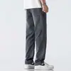 Jeans casuales para hombre, pantalones rectos holgados de verano para hombre, camisas versátiles de manga corta, camisetas, tops, pantalones para hombre