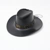 Sombrero de vaquero occidental retro americano para hombre y mujer, para primavera y otoño, para viajes al aire libre, protector solar, estilo étnico, jazz