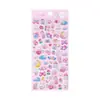 Pegatinas Infantiles de Cristal de Caramelo 3D de Animales Suaves y Lindos Estilo Japonés Conejo Pingüino Herrerillo Pegatinas Decorativas Hechas a Mano