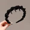 Diadema de Esponja de Color Café con Leche de Gama Alta para Mujer, Diadema de Parte Superior Alta, Nuevo Estilo Otoño e Invierno 2026, Accesorio para el Cabello de Uso Diario
