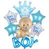 Set de Globos de Foil para Bebé Niño y Niña al por Mayor Revelación de Género para Bebé Globos de Foil para Bebé