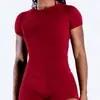 Dfyne Roupas de Yoga de Secagem Rápida Transfronteiriças Camiseta Manga Curta Sem Costura Esportiva para Corrida Respirável Alta Elasticidade Top Esportivo para Mulheres