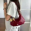 Bolsa de Ombro Casual Simples Preguiçosa Feminina 2026 Nova Moda Versátil Bolsa de Ombro Único Personalidade Bolsa Transversal para o Dia a Dia