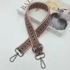 Novos Acessórios de Alça de Ombro de Lona Grossa Bolsa Estilo Étnico Tecida Feminina com Alça Longa Ajustável de Ombro Cruzado Faixa Larga