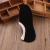 Calcetines de silicona antideslizantes de color blanco sólido nuevos de verano, calcetines de algodón poco profundos para hombre, calcetines invisibles, calcetines cortos, calcetines de guisantes, venta al por mayor Zhuji