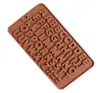 Serie de moldes de chocolate molde de botón insecto amor animal letras en inglés números molde de amor
