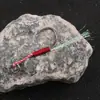 Atacado de Fábrica Gancho de Placa de Ferro, Gancho para Isca, Gancho Simples para Peixe de Chumbo com Farpas de Pena, Gancho Simples para Pesca Marítima de Lulas