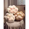 Manta con Forma de Garra de Gato Calentador de Manos Almohada Colcha Doble Propósito Manta para Siesta en la Oficina Almohada para Descanso de Comida 2 en 1 Coche