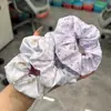 Goma de pelo de malla extragrande estilo coreano para mujer, goma de moño de alta gama, banda elástica para coleta diaria