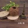 Cuerda de Cáñamo de Color de 2 mm para Etiquetar Cuerda para Fotos Hecha a Mano Decoración de Pared para Entorno Fotográfico Uso DIY Decoración Hecha a Mano Cuerda de Cáñamo Tejida