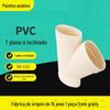 Yachang PVC série de tubos planos de banheiro acessórios para tubos planos T plano oval T oblíquo plano de 45 graus