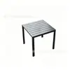 Mesas y Sillas de Exterior, Sillas de Mimbre Impermeables para Patio, Conjunto de Mesa y Sillas de Mimbre para Terraza de Jardín de Ocio al Aire Libre de Villa en Solario
