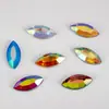 Accesorios Yiwu 7*15 Plano Marquise Color AB Diamante Acrílico Mixto Forma Especial Planos Fondo Diamante diy Diamante Accesorios Material