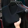 Chaleco de punto de lana para hombre de alta calidad, sin mangas, grosor regular, 350 gramos, anti-pilling de cuatro niveles
