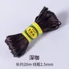 Ele Fio de nó chinês 5 fios trançados à mão fio vermelho fio de mão fio de tecelagem linha de tecelagem cordão para pendurar pingente diy cordão de jade