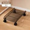 Suporte para Gabinete de Computador de Mesa com Rodízios Suporte para Gabinete Base Elevatória para Escritório Casa Bandeja Prateleira de Armazenamento