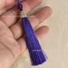 Flor de Mano de Buda con Borla Exquisitas Perlas Nudo Chino Colgante Broche Hanfu Borla de Hanfu Bolsita de Borlas Funda de Teléfono con Borla