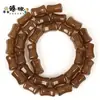 8x12mm Pedra Natural Seção de Bambu Contas Soltas Acessórios Feito à Mão DIY Citrino Amarelo Jade de Tianshan Acessórios para Joias Produtos Semi-acabados