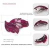 Nuevas hojas de pedrería acrílica clip de pedrería clip horizontal horquilla de comercio exterior europeo y americano clip de resorte accesorios para el cabello