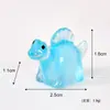 Nuevo Mini Luminoso Animales Pequeños Océano Tierra Modelos en Miniatura DIY Paisaje Micro Escenario Resina Bolsa Ciega
