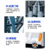Aleación de Aluminio Control Remoto Inteligente Puerta Retráctil Eléctrica Unidad de Fábrica Acero Inoxidable Automática Puerta Deslizante Eléctrica Sin Rieles Escolar