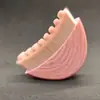 Bestseller transfronteiriço: Pincel de contorno linfático em forma de crescente, pincel de massagem facial, pincel de base portátil, pincel de maquiagem para beleza atacado