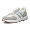 Estilo Novo Primavera e Outono Sapatos de Treino Alemães Ins Estudante Feminina Sapatos de Corrida Modernos Versáteis Leves Casuais Esportivos Sapatos Femininos Tendência 2025