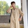 Mono de marca de moda de verano 2020, pantalones de una pieza hasta los tobillos, mono informal de media manga holgado para jóvenes de estilo coreano para hombres